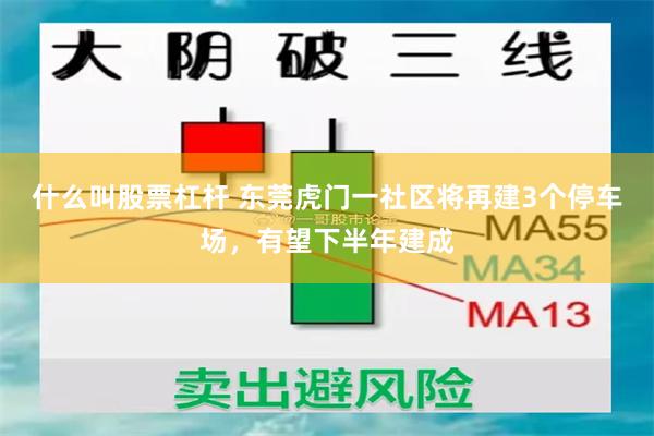 什么叫股票杠杆 东莞虎门一社区将再建3个停车场，有望下半年建成