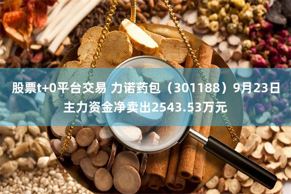 股票t+0平台交易 力诺药包（301188）9月23日主力资金净卖出2543.53万元