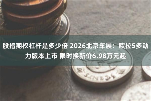 股指期权杠杆是多少倍 2026北京车展：欧拉5多动力版本上市 限时换新价6.98万元起