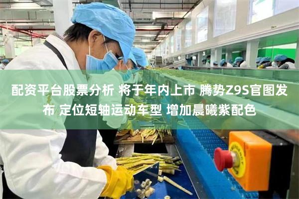 配资平台股票分析 将于年内上市 腾势Z9S官图发布 定位短轴运动车型 增加晨曦紫配色