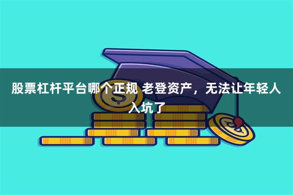 股票杠杆平台哪个正规 老登资产，无法让年轻人入坑了